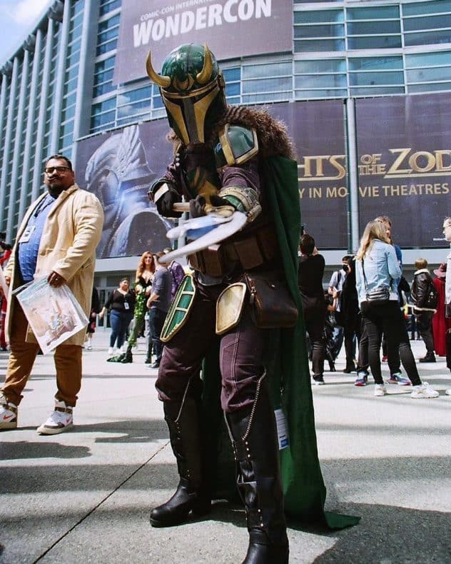 Cosplay de Loki Mandaloriano