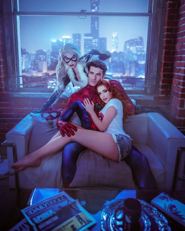 Cosplay de Mary Jane Watson - Grace Clarkson - Marvel