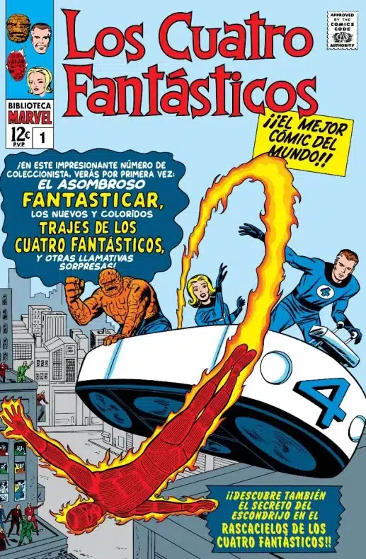 Reseña de Biblioteca Marvel 1. Los Cuatro Fantásticos 1 7 Biblioteca Marvel, Los Cuatro Fantásticos, Marvel, Marvel Comics, Panini Comics