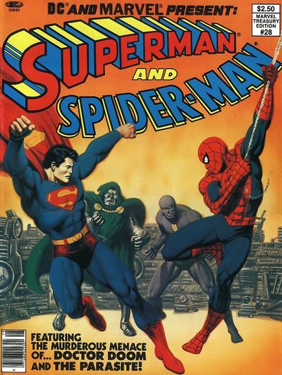 Marvel Treasury Edition, Spiderman, Superman
