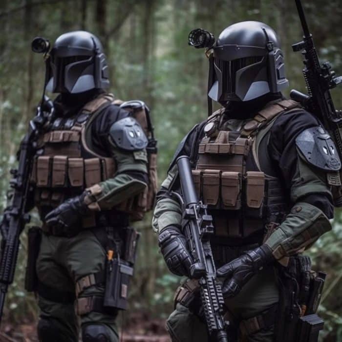 Star Wars - The Mandalorian - Call of Duty - Midjourney -