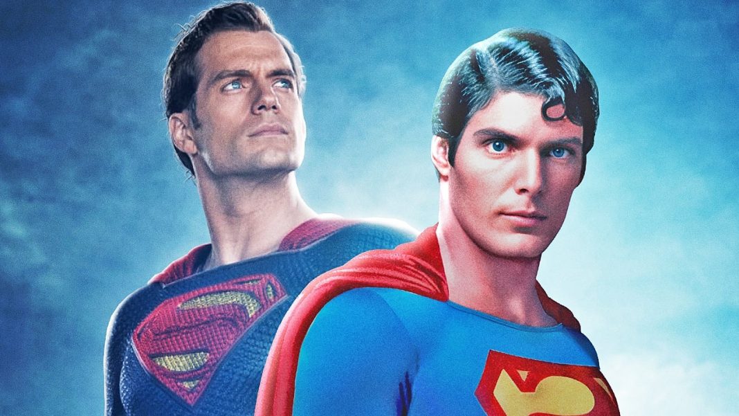 Superman - Christopher Reeve + Henry Cavill - DCU