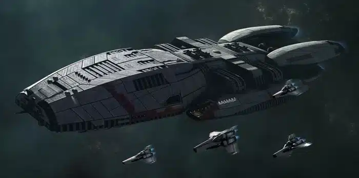 Battlestar Galactica - nave - ciencia ficción - naves espaciales