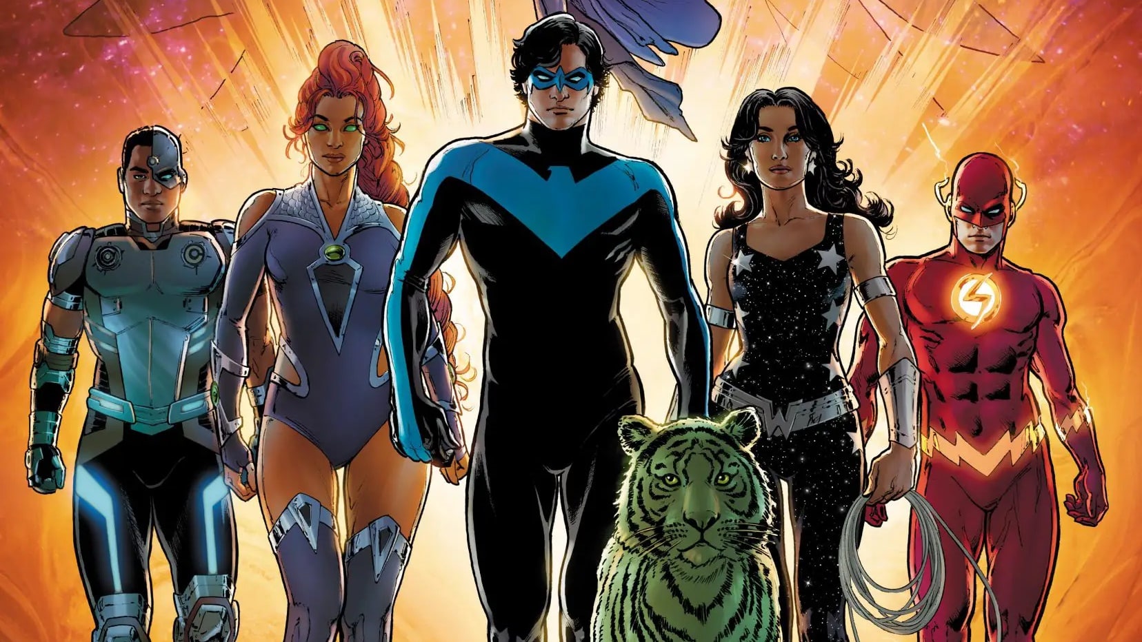La próxima serie del Universo DC actualizará los orígenes de cuatro de los Titanes