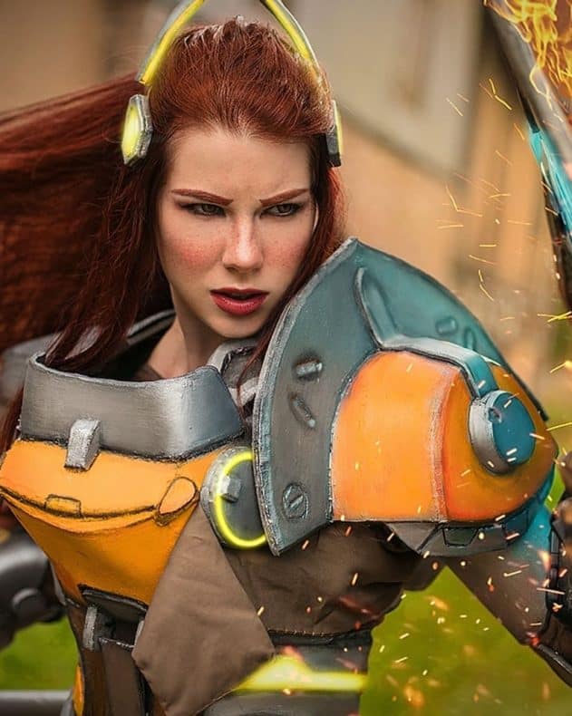 Cosplay de Brigitte Lindholm - Overwatch