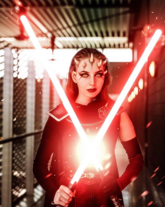Cosplay del Lado oscuro - Star Wars - Cosplay Zabrak Sith
