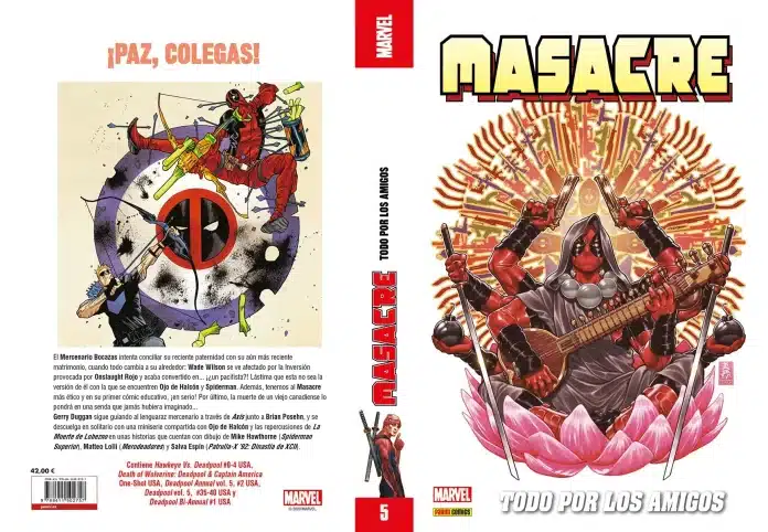 Masacre de Gerry Duggan 5 Marvel Omnibus. Masacre de Gerry Duggan 5 - Todo por los amigos