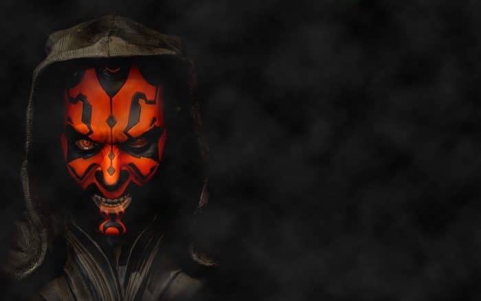 Cosplay del Lado oscuro - Star Wars - Cosplay Zabrak Sith