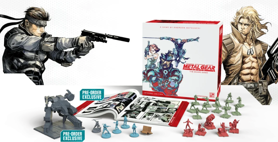 Metal Gear Solid El juego de mesa