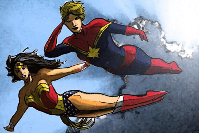 Wonder Woman-Capitana marvel