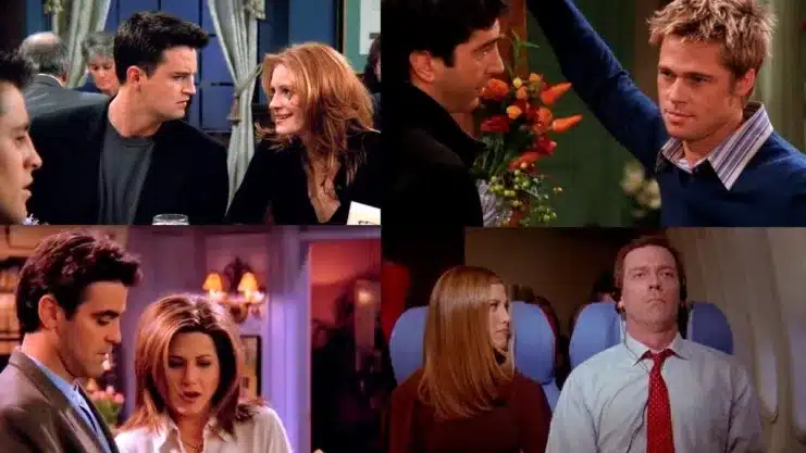 apariciones estelares, Cameos en Friends, Friends, series icónicas