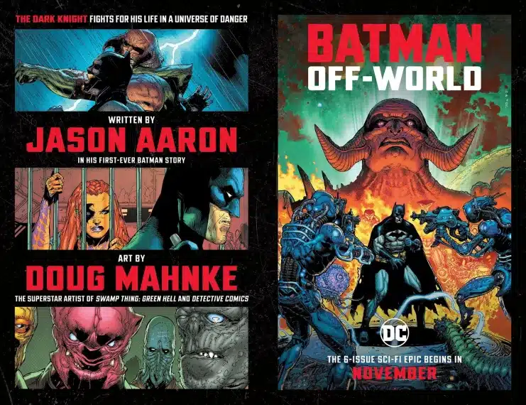 Batman, DC Comics, Jason Aaron, Noticias Cómics