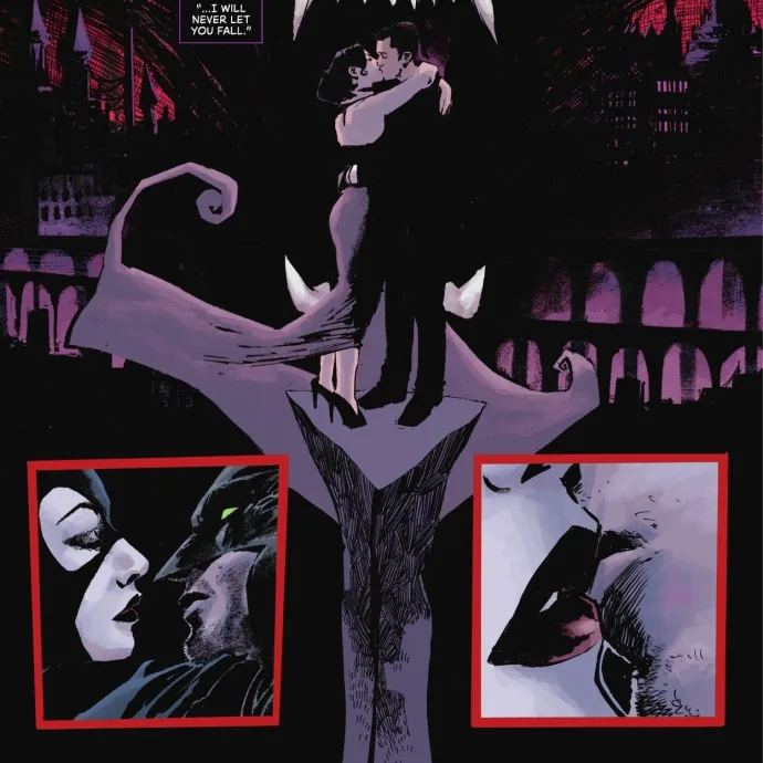 Bat-familia, Batman y Catwoman, Catwoman salva a Batman, Detective Comics #1077, Familia Orgham