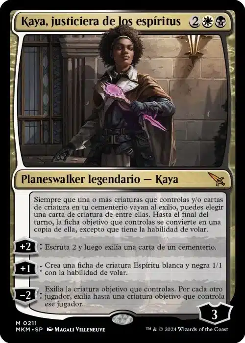 Magic Karlov Manor Kaya planewalker