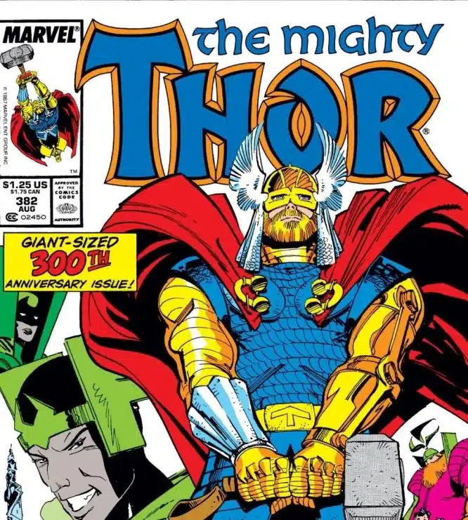 Cambio creativo en Thor, Contribuciones de DeFalco y Frenz, Era DeFalco-Frenz en Thor, Eric Masterson en Thor, Tom DeFalco y Ron Frenz