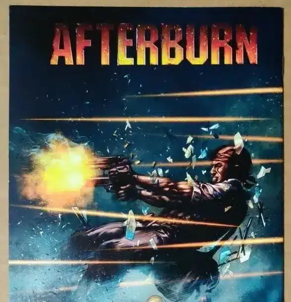 Afterburn, aventura postapocalíptica, Dave Bautista, recuperación de arte, Samuel L. Jackson