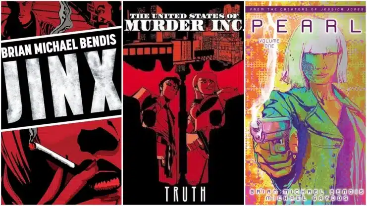 Adaptaciones cómic Amazon, Brian Michael Bendis, Proyectos cómic Bendis, Series Jinx Murder Inc Pearl