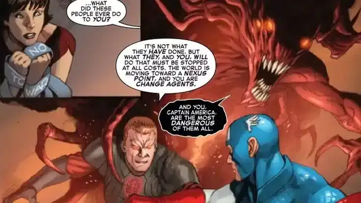 Agente de Cambio, Capitán América, Escudo Místico, Ojo de Agamotto