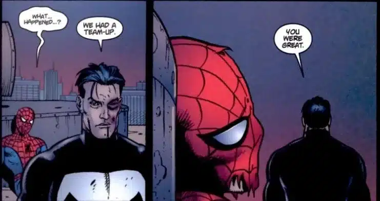 Crítica a superhéroes, Garth Ennis y Marvel, Humor negro en cómics, Spider-Man y Punisher