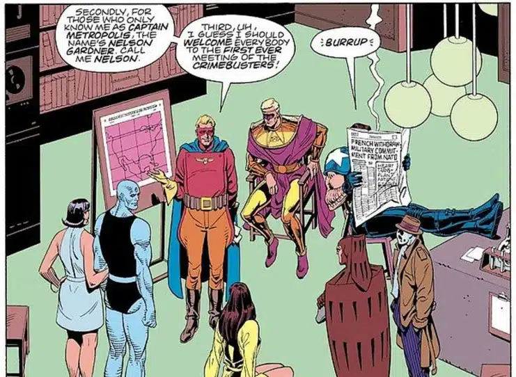 Alan Moore, meditación sobre el poder, poder en Watchmen, superhéroes, Watchmen