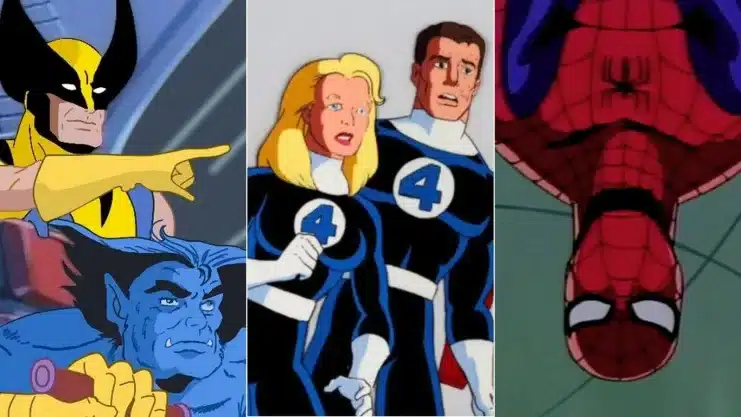 Marvel Studios nostalgia, series animadas de los 90, Spider-Man: La Serie Animada, universo compartido Marvel, X-Men 97