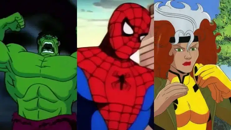 Marvel Studios nostalgia, series animadas de los 90, Spider-Man: La Serie Animada, universo compartido Marvel, X-Men 97