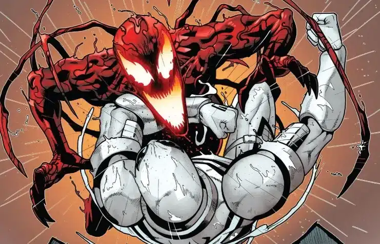 Carnage #4 Marvel, Carnage vs Venom, Inmunidad de Carnage, Poder de los simbiontes, Symbiosis Necrosis