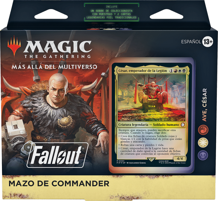 Mazo Ave Cesar de Fallout para Commander en Magic