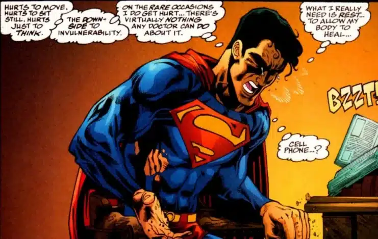 Debilidad, invulnerabilidad, superhéroes, Superman