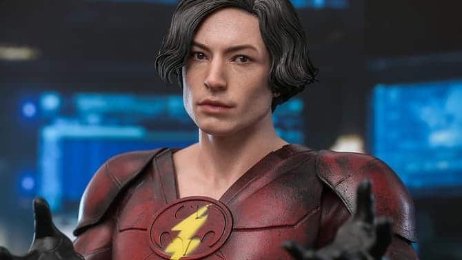 coleccionables The Flash, Ezra Miller controversia, figura Barry Allen, Hot Toys cancelación