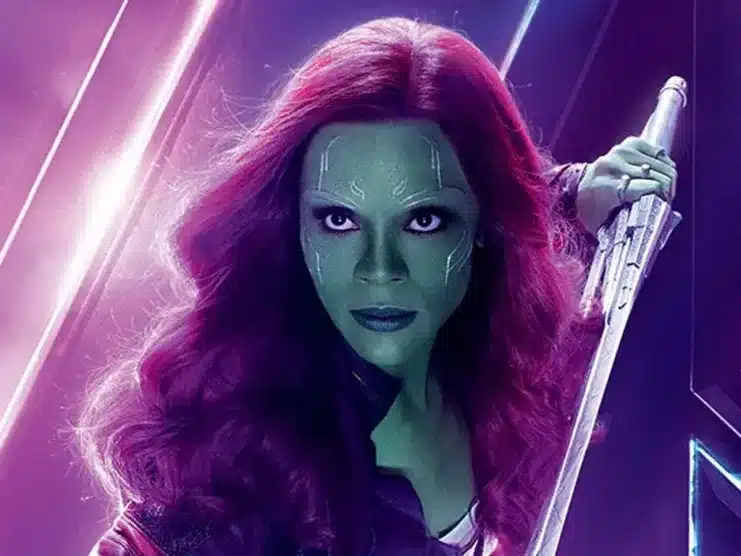 Gamora, Guardianes de la Galaxia, James Gunn, MCU, Zoe Saldaña
