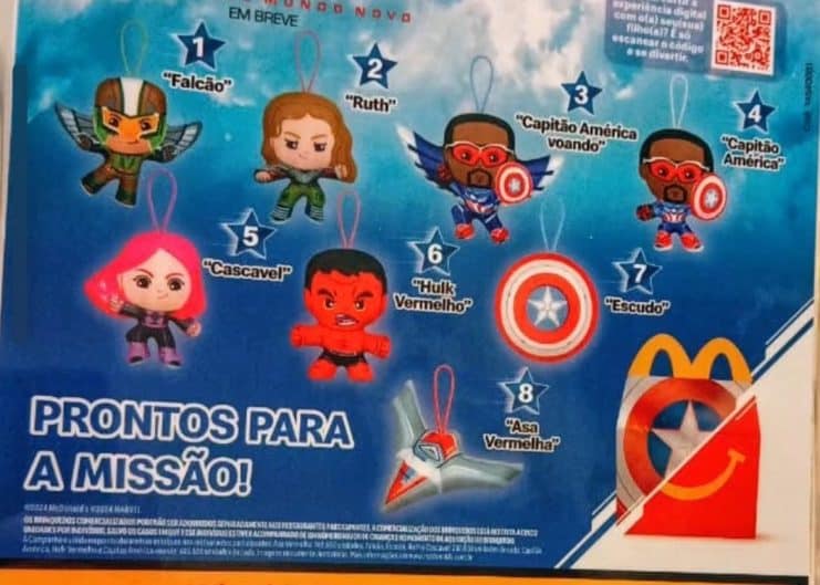 Captain America: Brave New World, Happy Meal, Harrison Ford Red Hulk, Red Hulk