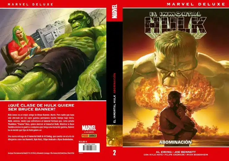 Reseña de Marvel Deluxe. El Inmortal Hulk 2 – Abominación