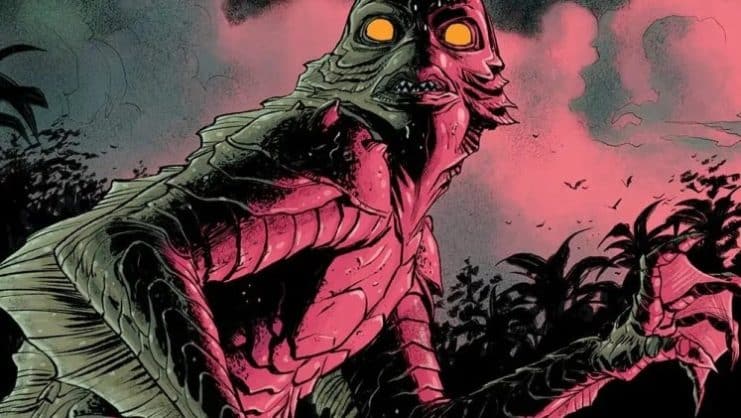cómic de terror, monstruo de la laguna negra, Skybound Entertainment, suspense policial