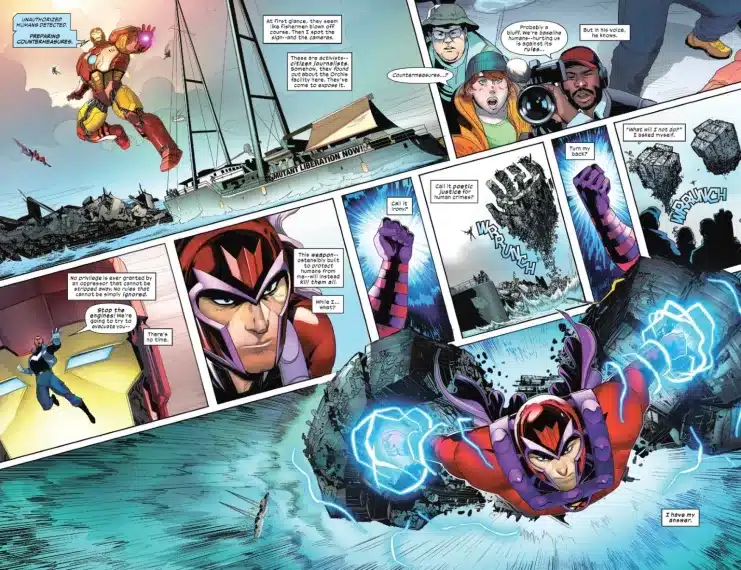 Magneto, Marvel, Redención de Magneto, Resurrection of Magneto #4