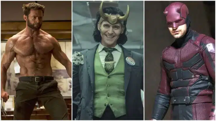 Crossovers Marvel, Daredevil MCU, Loki vs Wolverine, Tom Hiddleston Loki