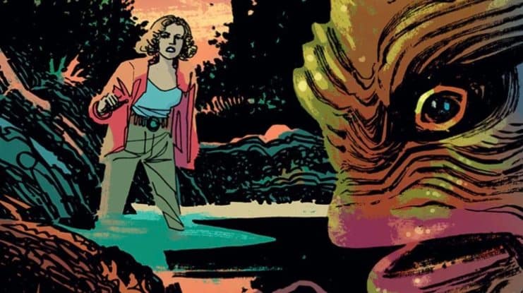 cómic de terror, monstruo de la laguna negra, Skybound Entertainment, suspense policial