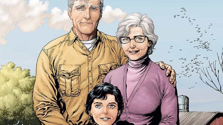 Jonathan Kent, Martha Kent, Neva Howell, Superman DCU