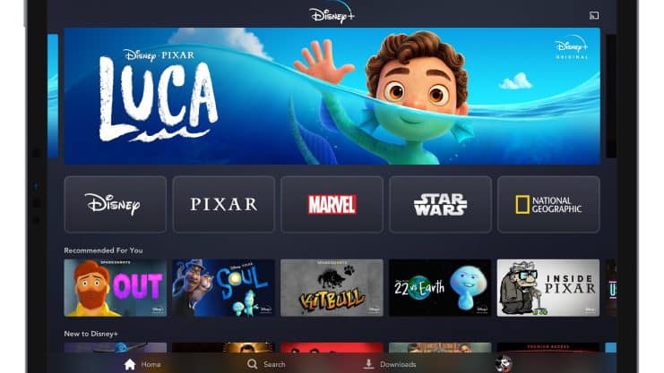 canales dedicados Disney+, Disney+ canales, Disney+ streaming, streaming estilo cable