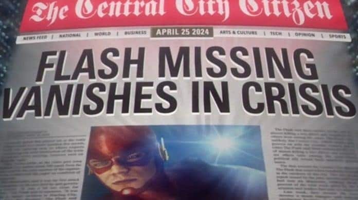 Grant Gustin ha recordado en redes su desaparición como Flash en el Arrowverse