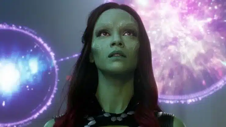 Gamora, Guardianes de la Galaxia, James Gunn, MCU, Zoe Saldaña