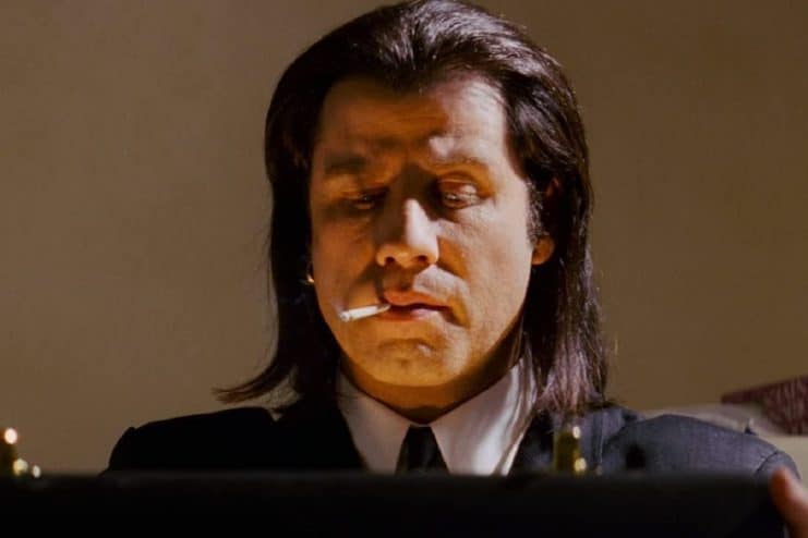 John Travolta Quentin Tarantino Cara A Cara 2