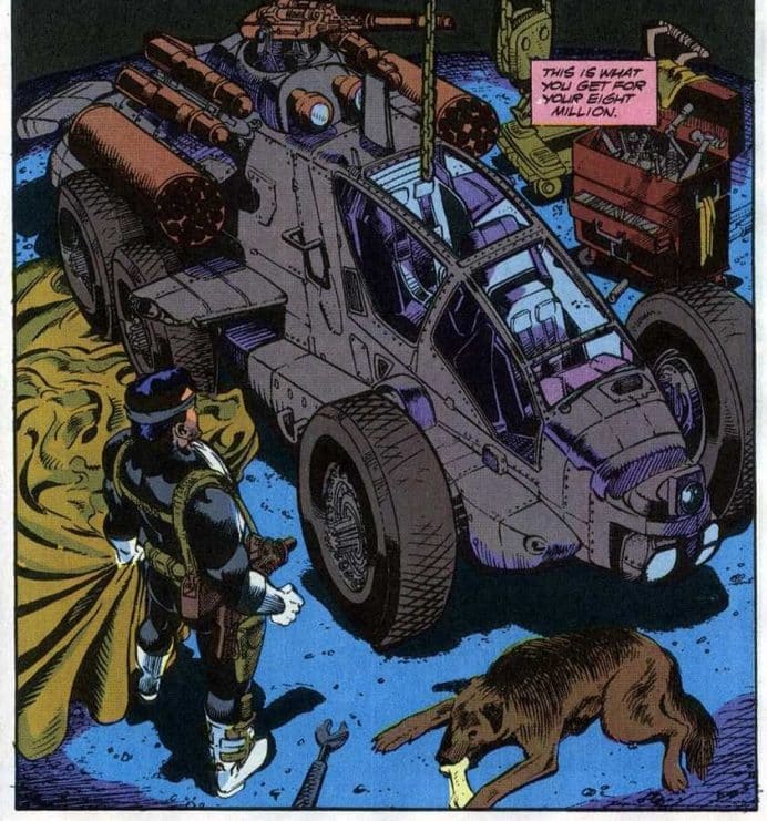 El perro de The Punisher que fue salvado por los fans