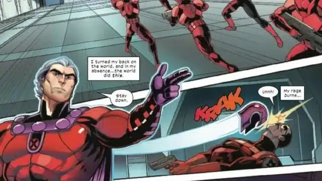 Magneto, Marvel, Redención de Magneto, Resurrection of Magneto #4