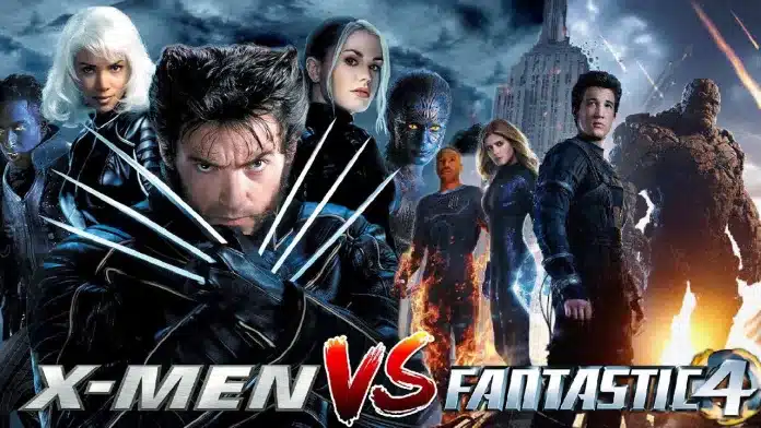 x-men-versus-4-fantásticos Los 4 Fantásticos