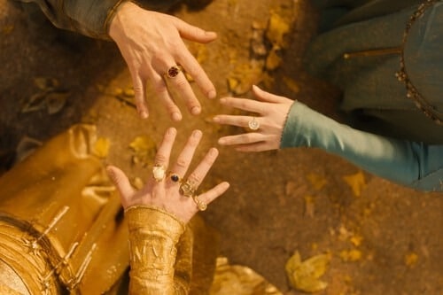 New look saron, saron ring of power, second season of the rings of power, SDCC trailer of the rings of power