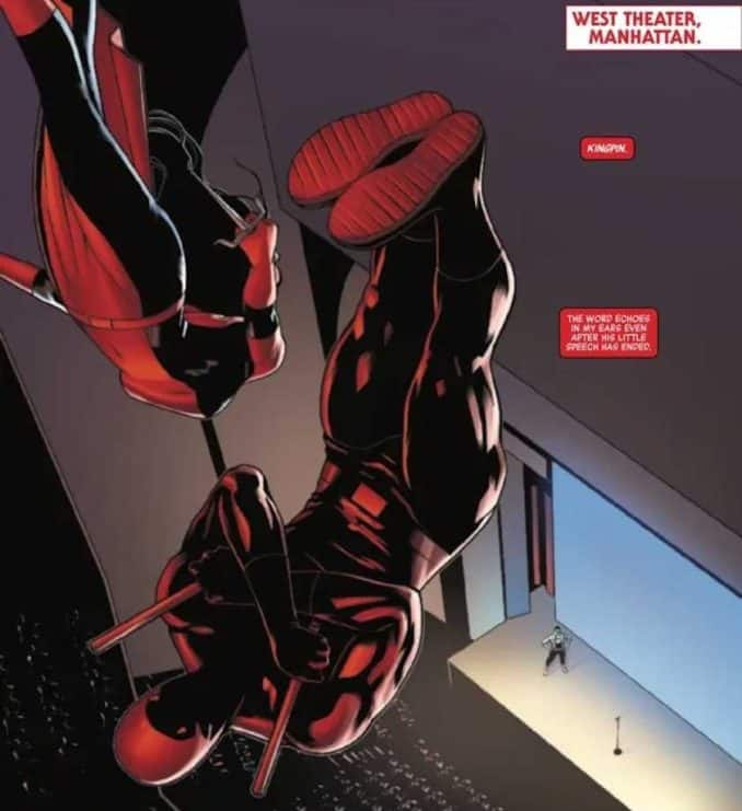 Daredevil 60 aniversario, Hell’s Kitchen crimen, posesiones demoníacas Daredevil, retorno de Kingpin, Wilson Fisk Kingpin