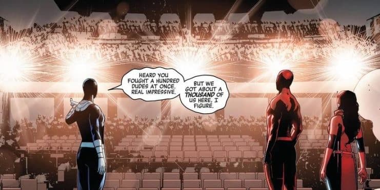 Daredevil le gana la batalla a Batman por el miedo entre los criminales