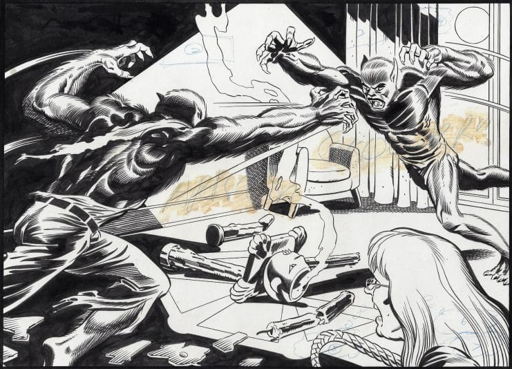 Adiós a Don Perlin, maestro del cómic que dibujó Caballero Luna ...