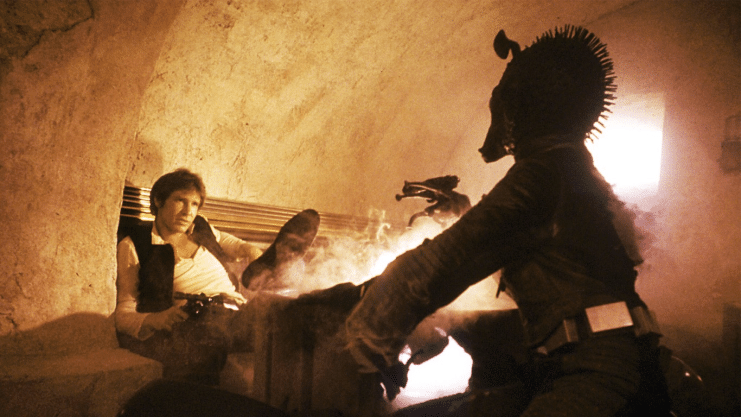 Greedo, Han Solo, Maria de Aragon, Star Wars
